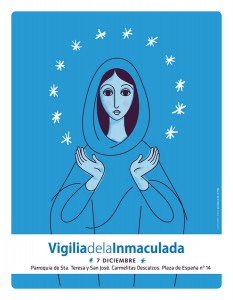 Cartel Vigilia de la Inmaculada 2015