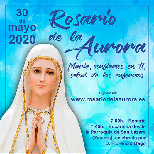Rosario de la Aurora 30 mayo 2020 sábado